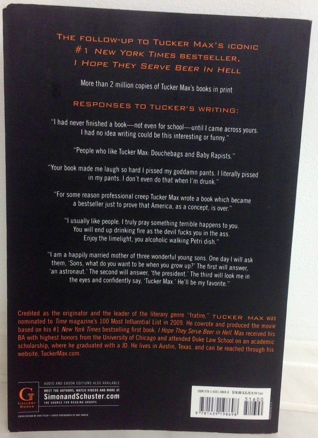 Tucker Max Ebook